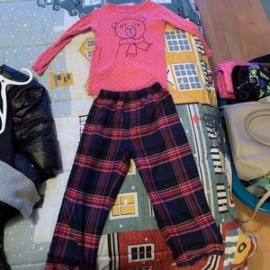 Baby Gap Pendelton Size 4 Toddler Girl Pyjama Set
